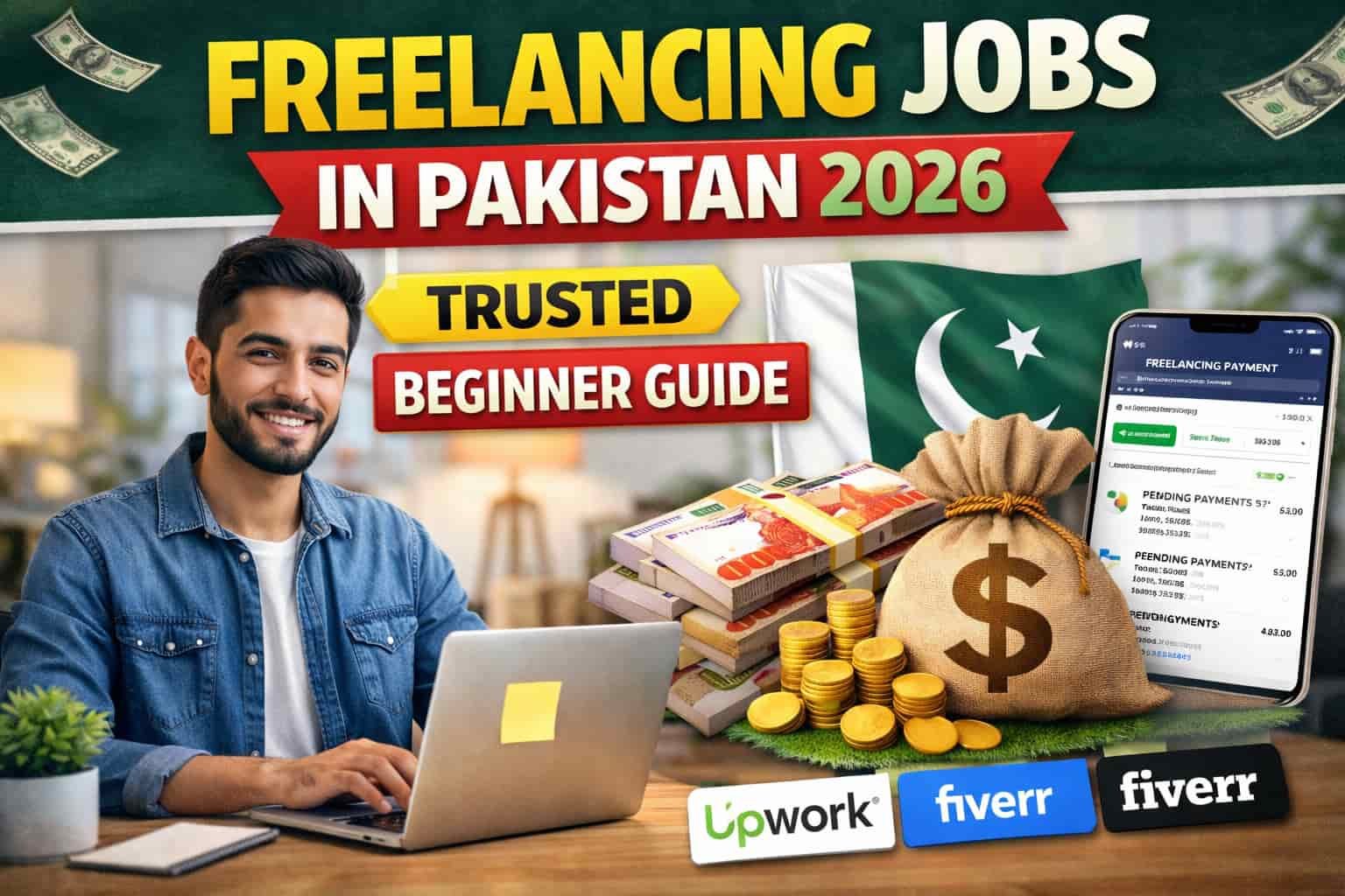 Freelancing jobs in Pakistan 2026 online work from home opportunities for students and professionals