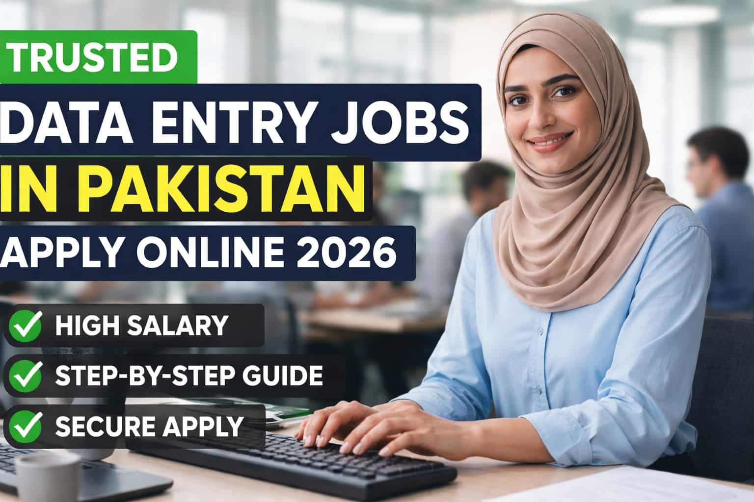 Data entry jobs in Pakistan apply online 2026 latest opportunities for freshers and professionals