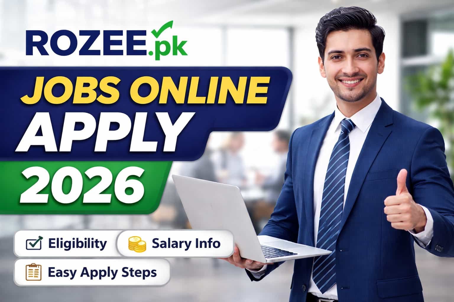 Rozee pk jobs online apply 2026 guide showing eligibility, salary info and easy application steps in Pakistan