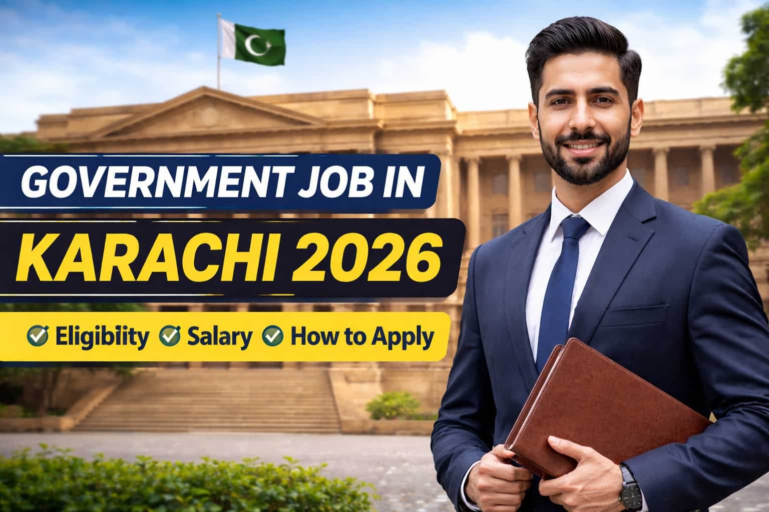 Government job in Karachi 2026 eligibility salary and apply guide thumbnail